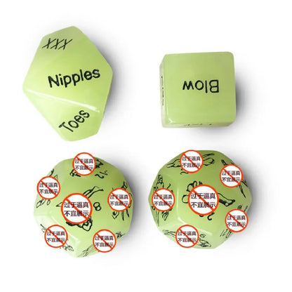 Sexy Dice Game - 4 Pcs for Adventurous Couples 