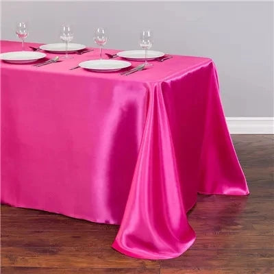 Nappe en Satin Uni - Élégance Intemporelle pour Vos Événements