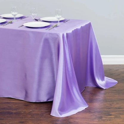 Nappe en Satin Uni - Élégance Intemporelle pour Vos Événements