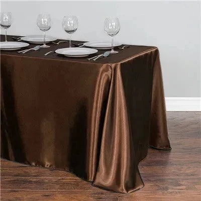 Nappe en Satin Uni - Élégance Intemporelle pour Vos Événements