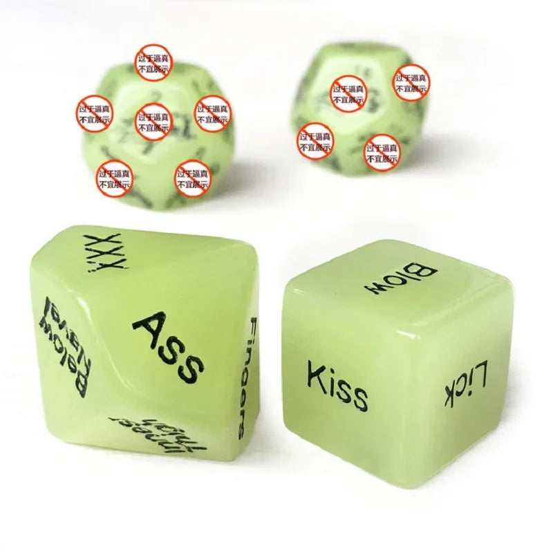 Sexy Dice Game - 4 Pcs for Adventurous Couples 