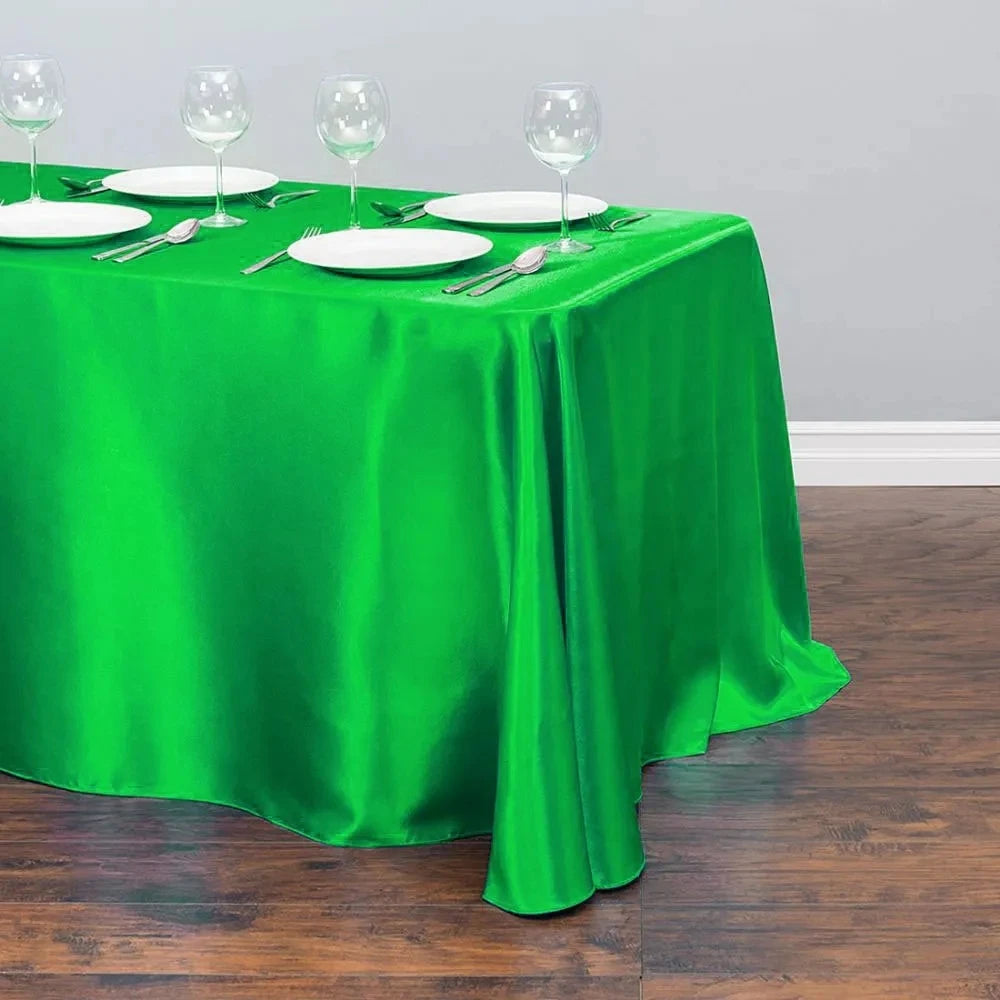 Nappe en Satin Uni - Élégance Intemporelle pour Vos Événements