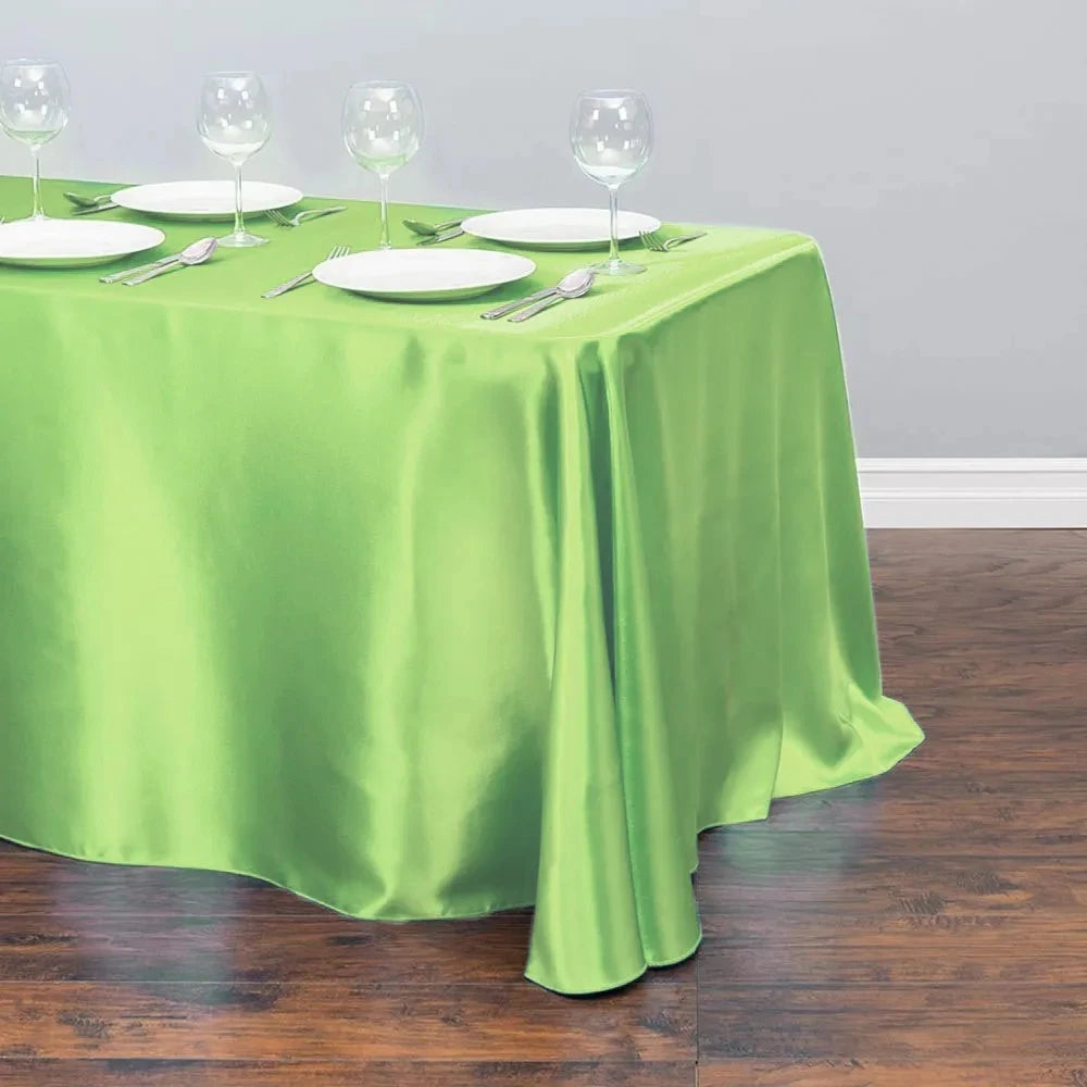 Nappe en Satin Uni - Élégance Intemporelle pour Vos Événements